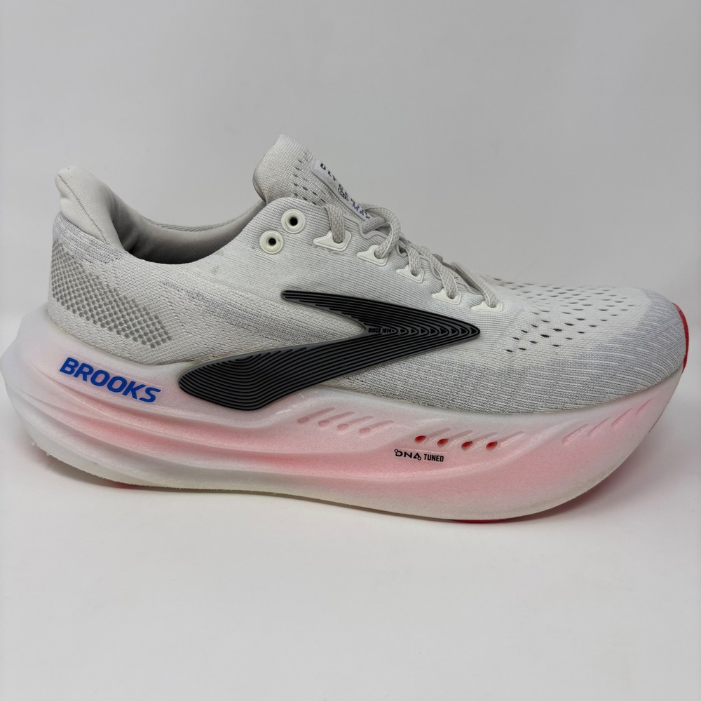 Brooks Glycerin Max Womens Size 11 Grey White Pink Running Shoes (1204361B118)